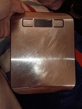 Stainless Steel Digital Kitchen Scale - Silver